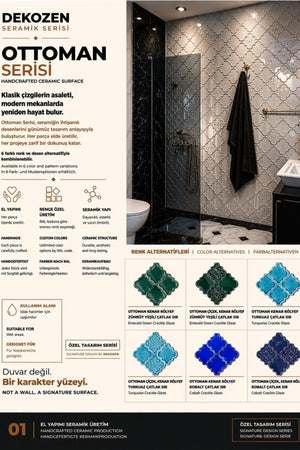 El Yapımı (Handmade) Seramik Dekor