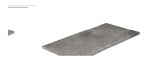 Serapool Antique Grey Merdiven Kaymazı Sol Bitiş 33x66x0,76 cm