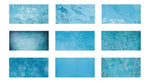 Serapool Blue Bead Porselen Havuz Karosu 33x33 cm