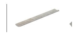 Serapool Beige Stone İçbükey Parça 4x33 cm