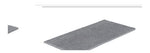 Serapool Cement Grey Merdiven Kaymazı Sağ Bitiş 33x66x0,76 cm