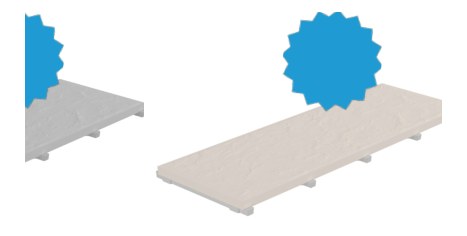 Serapool Relax Porselen Hidden Izgara Fullbody FB30HG 30x66 cm