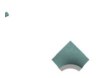 Serapool Firuze Mix İçbükey Köşe Parçası (IBA) 4x4 cm
