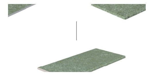 Serapool Kaan Mix Infinity Karo Çift Bitiş 33x66x0,76 cm