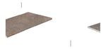 Serapool Natural Mocha Infinity Karo Tek Bitiş 33x66x1,80 cm