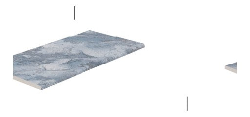 Serapool Oceano Infinity Karo Tek Bitiş 33x66x1,80 cm