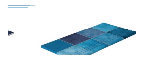 Serapool Piazza Cobalt Merdiven Kaymazı Sol Bitiş 33x66x0,76 cm