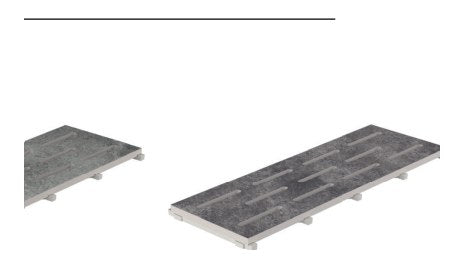 Serapool Porselen Monoblok Izgara PGA2566GM 25x66 cm