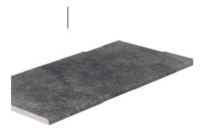 Serapool Pool Garden Anthracite Infinity Karo Çift Bitiş 33x66x1,80 cm