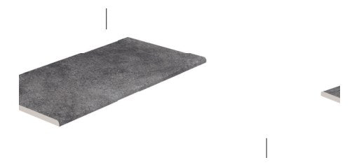 Serapool Pool Garden Anthracite Infinity Karo Tek Bitiş 33x66x1,80 cm