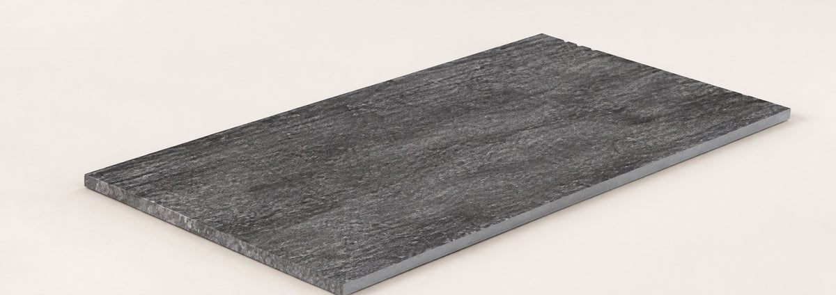 Serapool Pool Garden Anthracite Merdiven Kaymazı Sağ Bitiş 33x66x0,76 cm