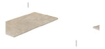 Serapool Pool Garden Beige Infinity Karo Tek Bitiş 33x66x1,80 cm