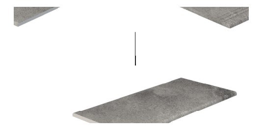 Serapool Pool Garden Grey Infinity Karo Çift Bitiş 33x66x0,76 cm