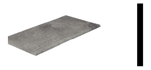 Serapool Pool Garden Grey Merdiven Kaymazı Sol Bitiş 33x66x1,80 cm