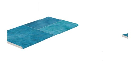 Serapool Patchwork Marin Infinity Karo Tek Bitiş 33x66x1,80 cm