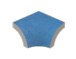 Serapool Relax Blue Dışbükey Köşe Parçası (DBA) 4x4 cm
