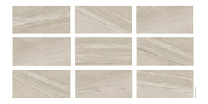 Serapool Relax Basalt Beige Porselen Havuz Karosu 33x33 cm