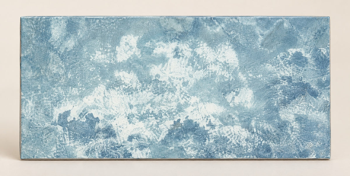 Serapool Relax Blue Mix Porselen Havuz Karosu 16,5x66 cm