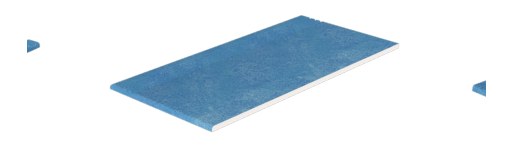 Serapool Relax Blue Merdiven Kaymazı Sağ Bitiş 33x66x0,75 cm
