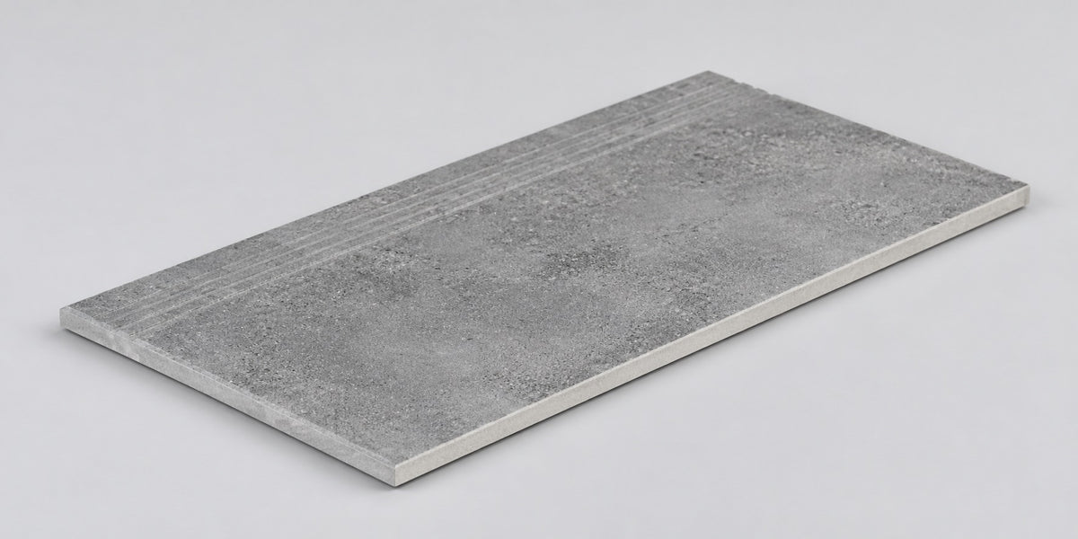 Serapool Relax Cemento Merdiven Kaymazı Sağ Bitiş 33x66x1,80 cm