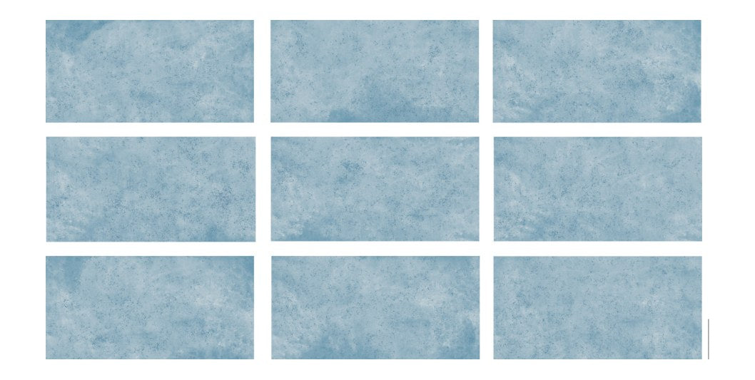 Serapool Relax Pastel Blue Porselen Havuz Karosu 16,5x66 cm