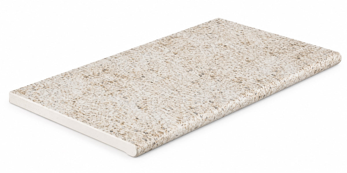 Serapool Relax Pebble Sand Beige Infinity Karo Tek Bitiş 33x66x1,80 cm