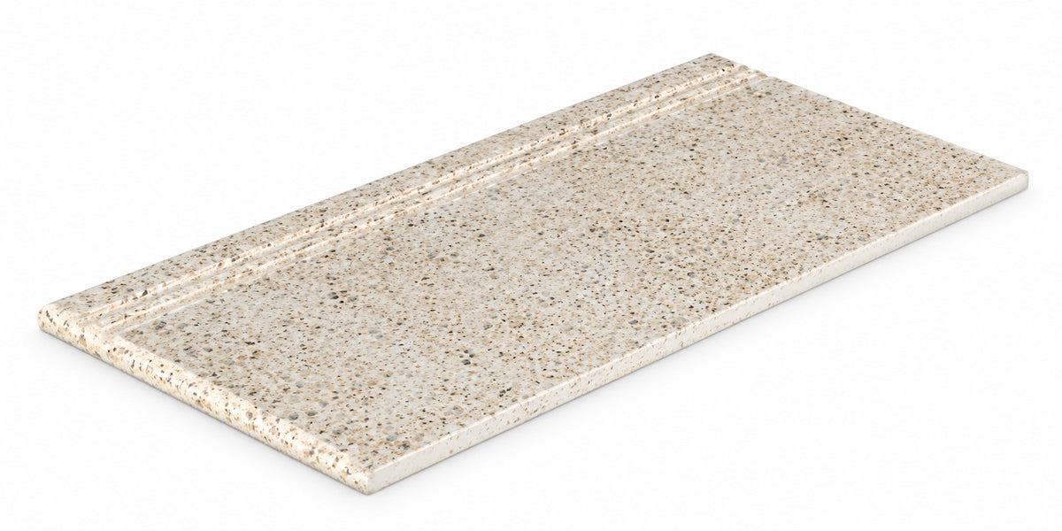 Serapool Relax Pebble Sand Beige Merdiven Kaymazı Sağ Bitiş 33x66x0,75 cm