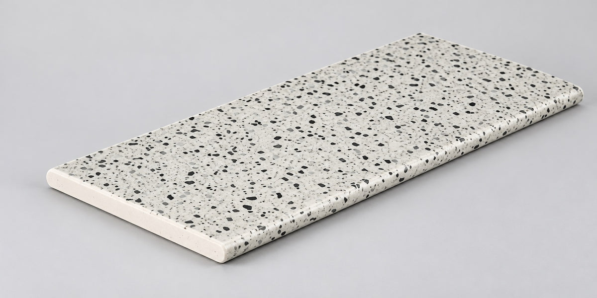 Serapool Relax Pebble White Infinity Karo Çift Bitiş 33x66x0,75 cm