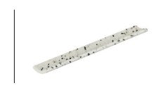 Serapool Relax Pebble White İçbükey Parça 4x33 cm