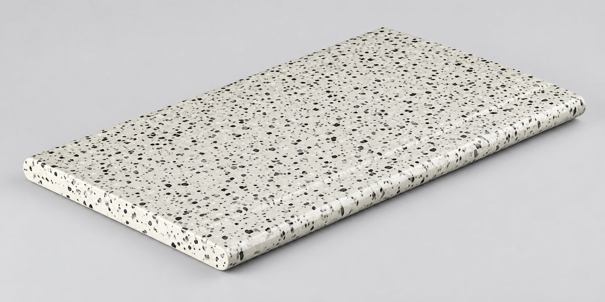 Serapool Relax Pebble White Merdiven Kaymazı Sol Bitiş 33x66x0,75 cm