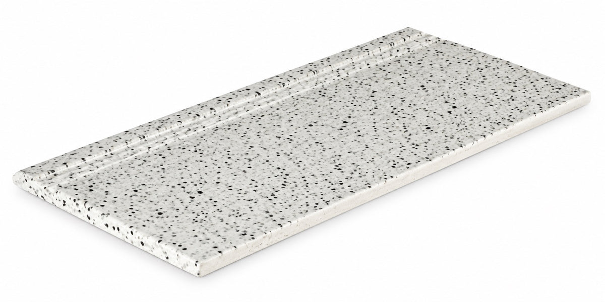 Serapool Relax Pebble White Merdiven Kaymazı Sağ Bitiş 33x66x0,75 cm