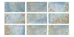 Serapool Relax Seaside Blue Porselen Havuz Karosu 33x33 cm
