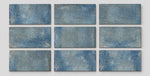 Serapool Relax Seaside Cobalt Porselen Havuz Karosu 33x33 cm