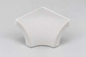 Serapool Relax White & White Dışbükey Köşe Parçası (DBA) 4x4 cm