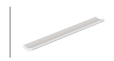 Serapool Relax White & White İçbükey Parça 4x33 cm