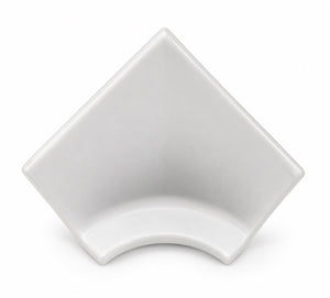 Serapool Relax White & White İçbükey Köşe Parçası (IBA) 4x4 cm