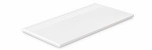 Serapool Relax White & White Merdiven Kaymazı Sağ Bitiş 33x66x1,80 cm
