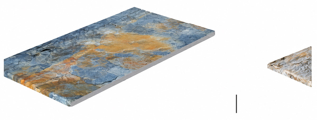 Serapool Serastone Merdiven Kaymazı Sağ Bitiş 33x66x1,80 cm