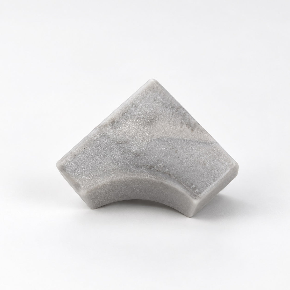 Serapool Silver Traverten İçbükey Köşe Parçası (IBA) 4x4 cm