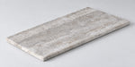 Serapool Silver Traverten Merdiven Kaymazı Sağ Bitiş 33x66x1,80 cm