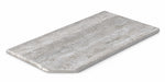Serapool Silver Traverten Merdiven Kaymazı Sağ Bitiş 33x66x0,76 cm