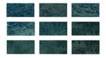 Serapool Verde Guatemala Porselen Havuz Karosu 33x33 cm