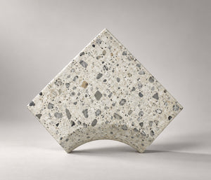 Serapool Relax Pebble White İçbükey Köşe Parçası (IBA) 4x4 cm