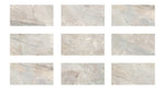 Serapool Antique Beige Porselen Havuz Karosu 10x10 cm (Fileli)