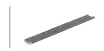 Serapool Antique Grey İçbükey Parça 4x33 cm