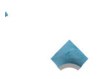 Serapool Blue Bead İçbükey Köşe Parçası (IBA) 4x4 cm
