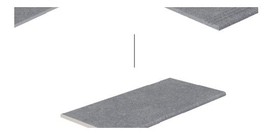 Serapool Cement Grey Infinity Karo Çift Bitiş 33x66x0,76 cm