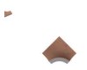 Serapool Cotto İçbükey Köşe Parçası (IBA) 4x4 cm