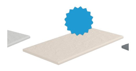 Serapool Relax Porselen Tutamak Fullbody FB25PC-HB 25x66x1,80 cm Yarım Pahlı Kenar