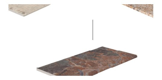 Serapool Fossil Mix Infinity Karo Tek Bitiş 33x66x0,76 cm